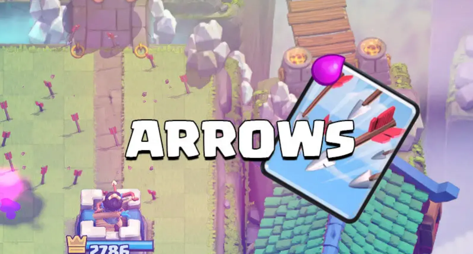 Arrows clash royale card